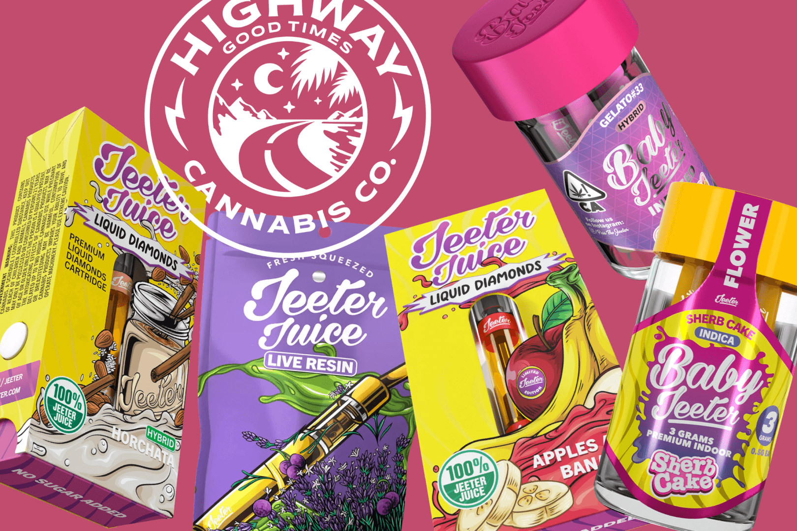 Top 5 Jeeter Products in our Marina Del Rey Dispensary including Baby Jeeter, Jeeter Juice, Jeeter Cannons and more.